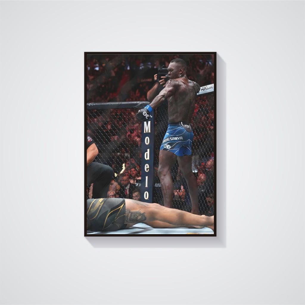 Israel Adesanya UFC Poster 02