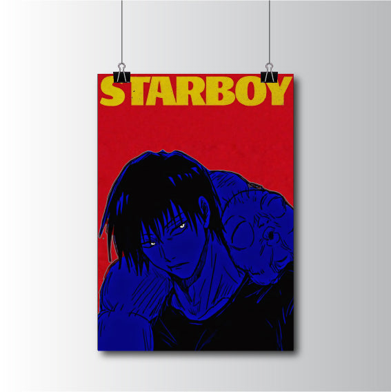 Toji Fushiguro Jujutsu Kaisen Anime Poster