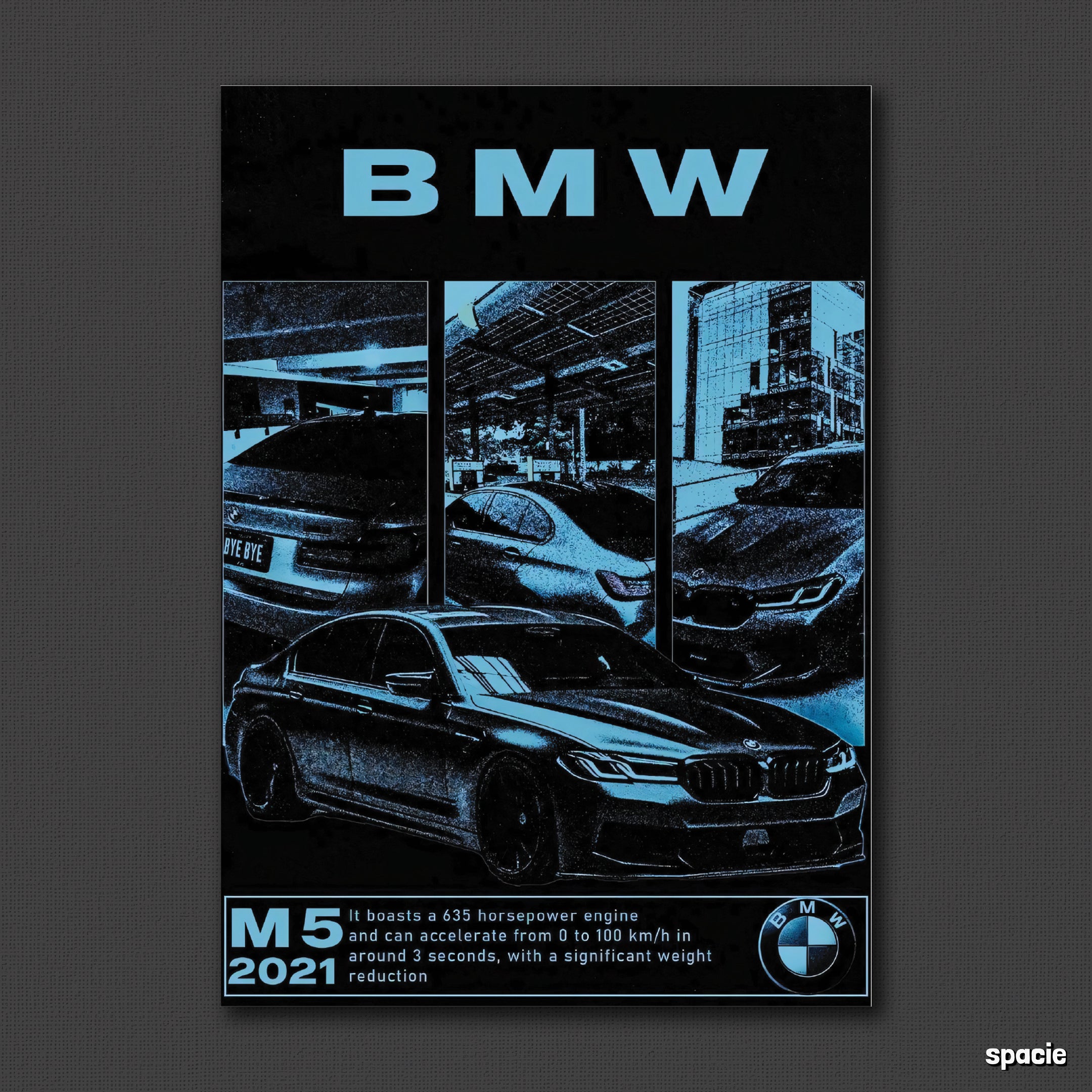 BMW M5 - Car Posters Collection
