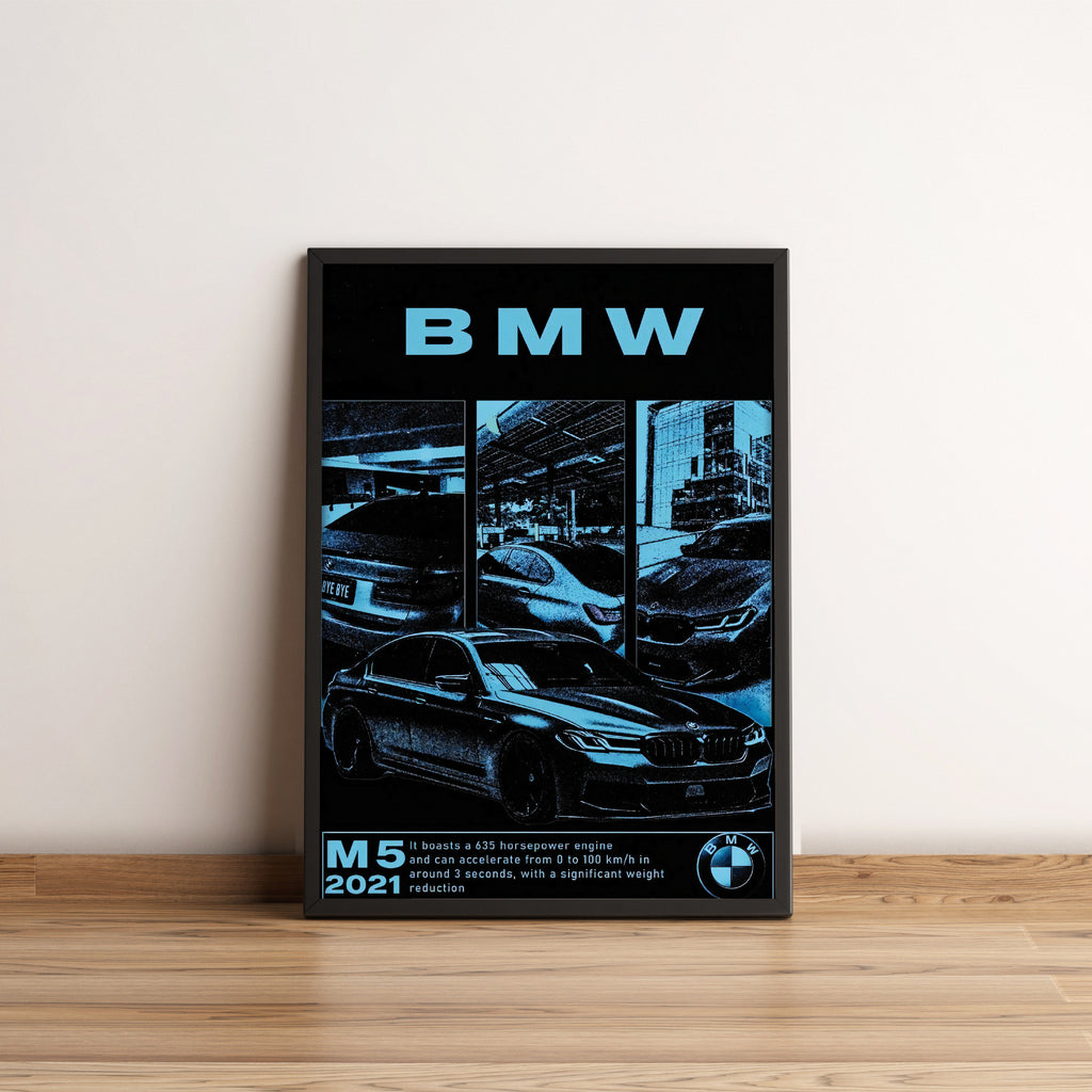 BMW M5 - Car Posters Collection