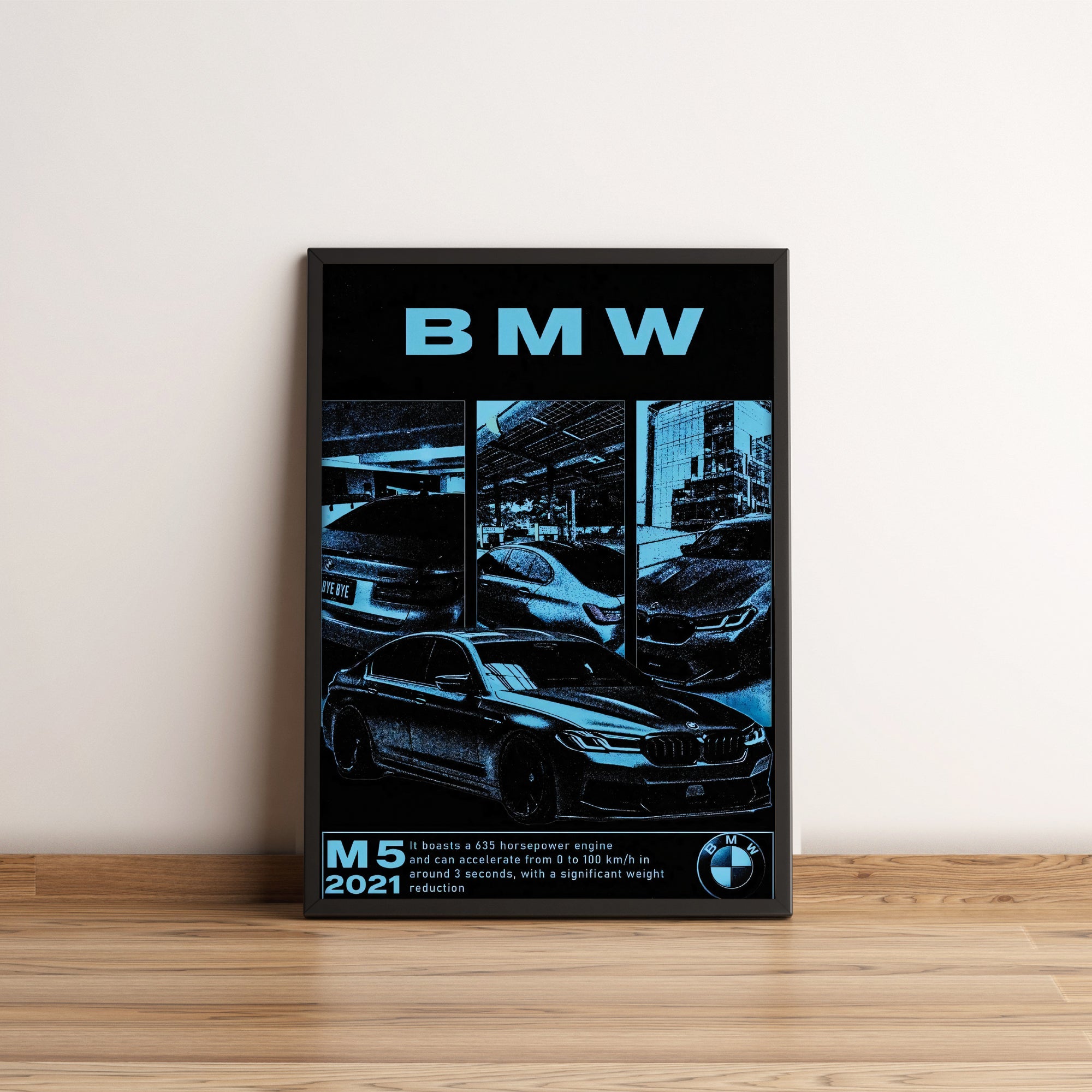 BMW M5 - Car Posters Collection