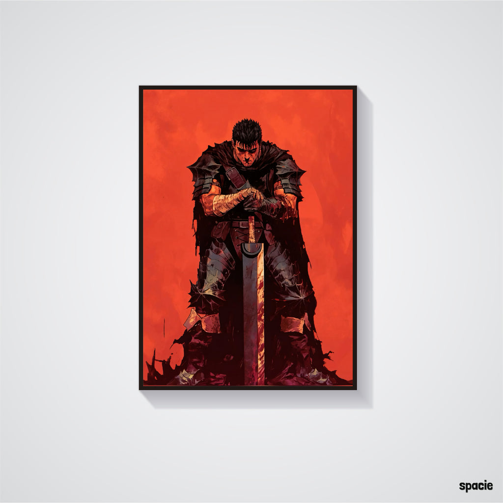 Guts - Berserk - Anime Poster