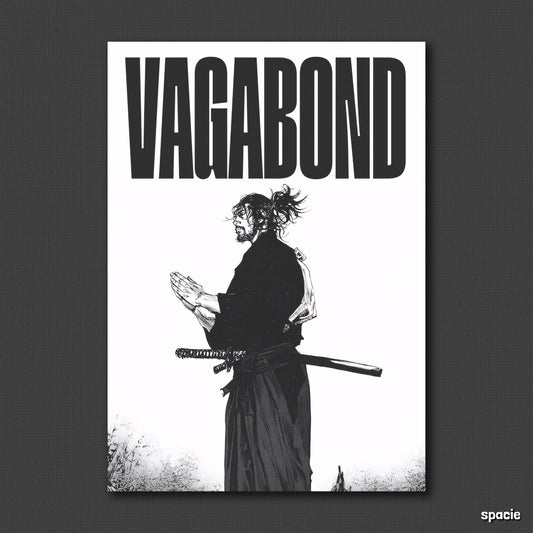 Musashi Miyamoto - Vagabond - Epic Anime Poster