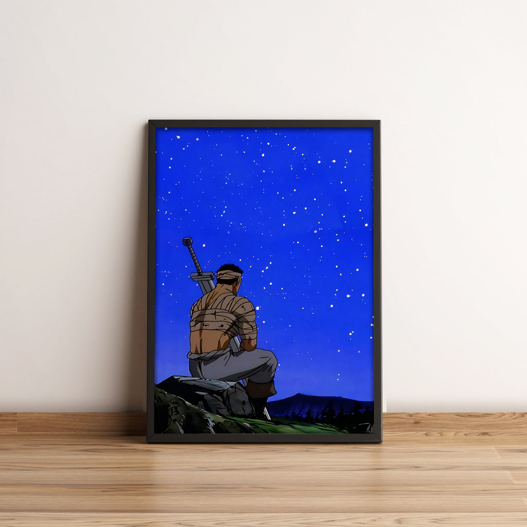 Guts - Berserk - Epic Anime Poster