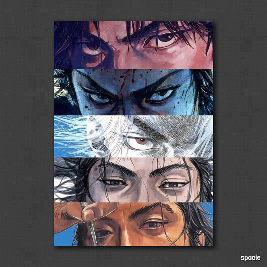 Musashi Miyamoto - Vagabond - Epic Anime Poster