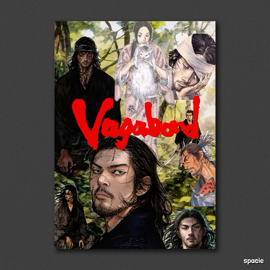 Musashi Miyamoto - Vagabond - Epic Anime Poster