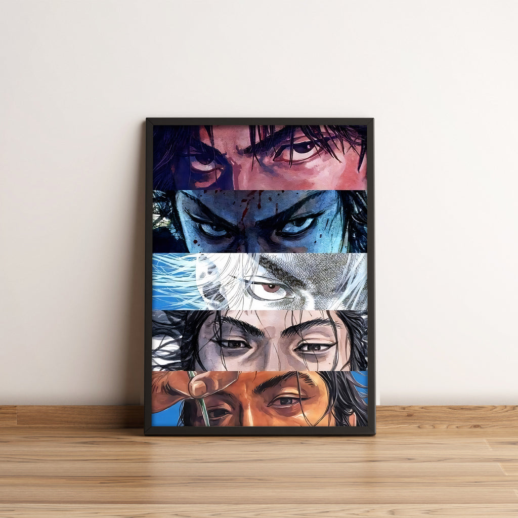 Musashi Miyamoto - Vagabond - Anime Poster