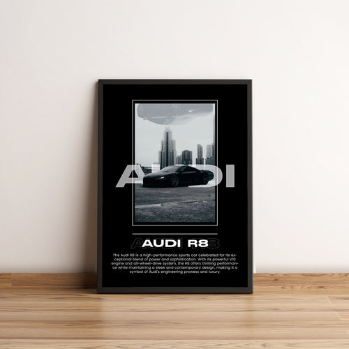 Audi R8 - Sport Car Poster