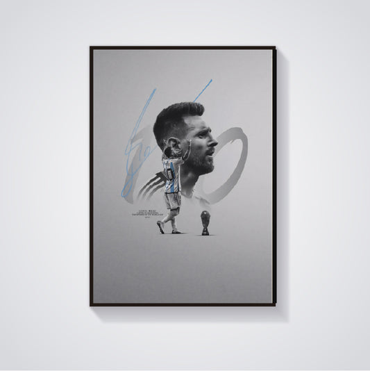 Lionel Messi Poster - Football Poster