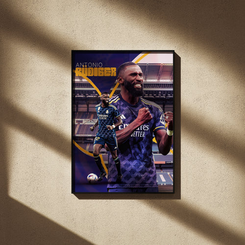 Antonio Rudiger Poster - Football Poster