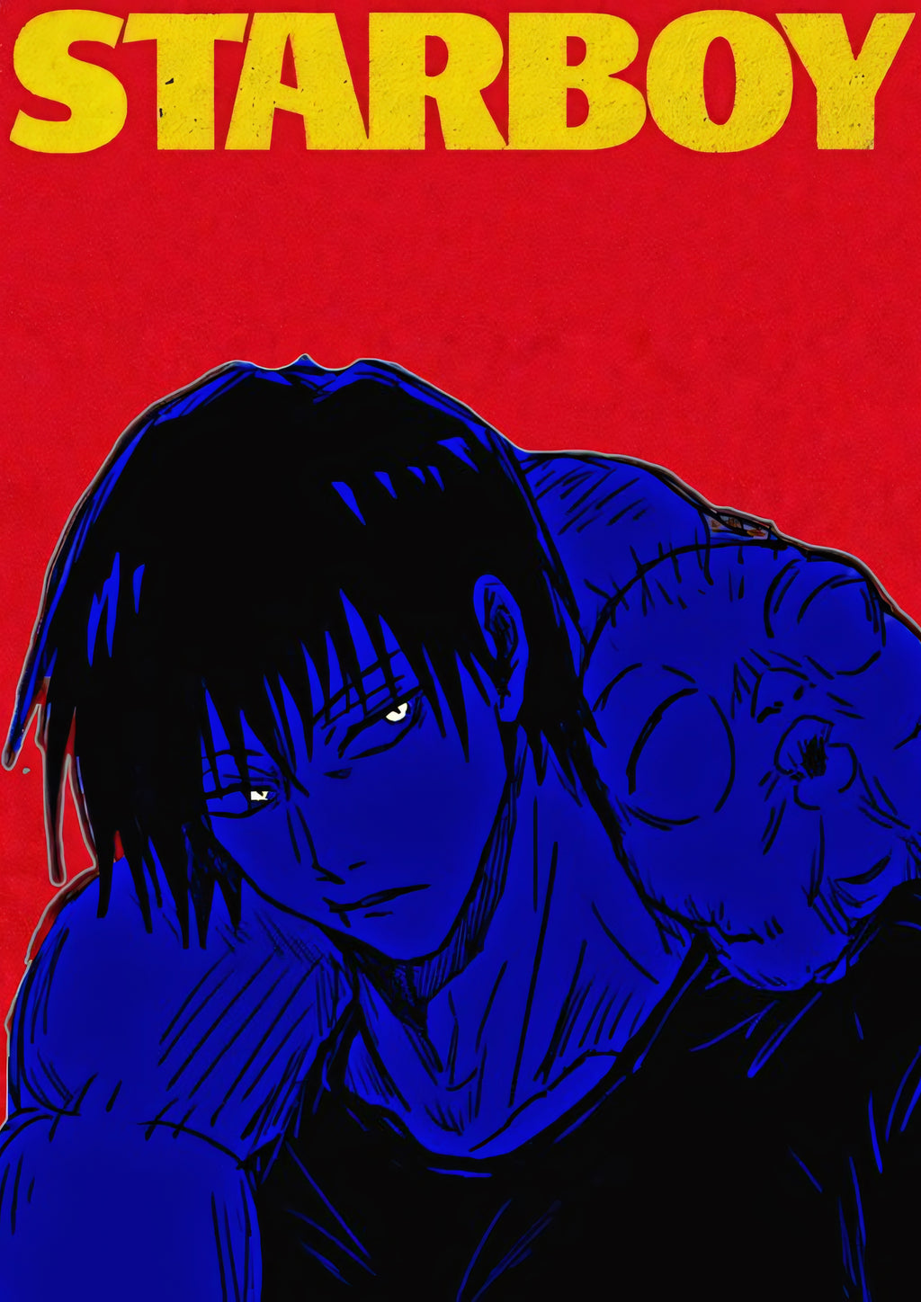 Toji Fushiguro Jujutsu Kaisen Anime Poster