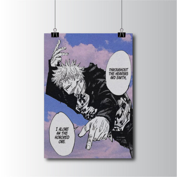 Gojo Jujutsu Kaisen Poster 05