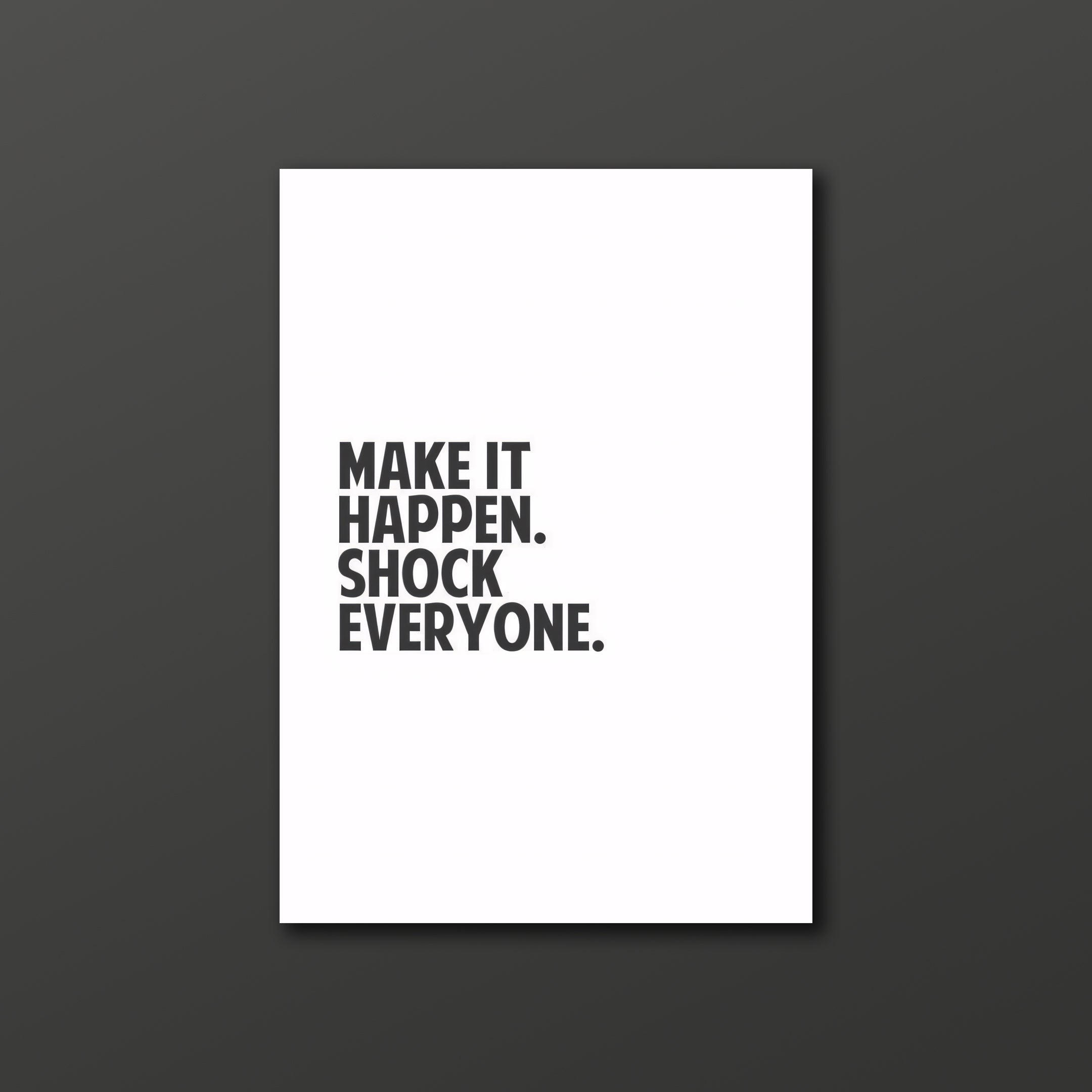 6 Set Motivational Posters #3