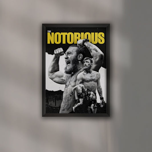 Conor McGregor UFC Fighter Poster