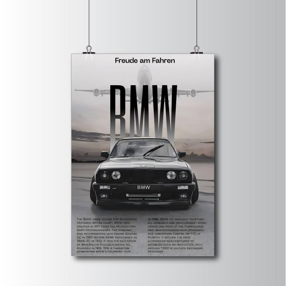 BMW Poster