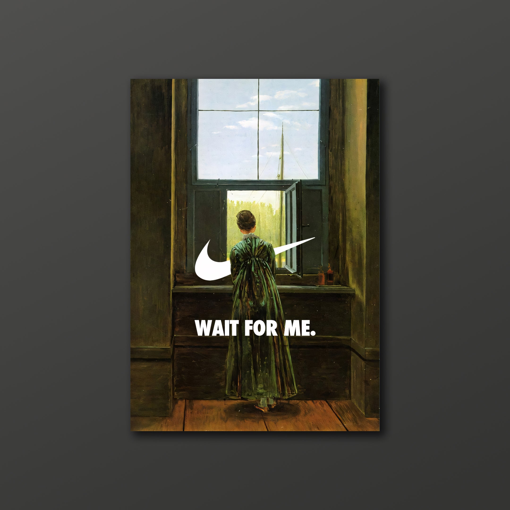 Serene Elegance: Aesthetic Artwork Poster 02