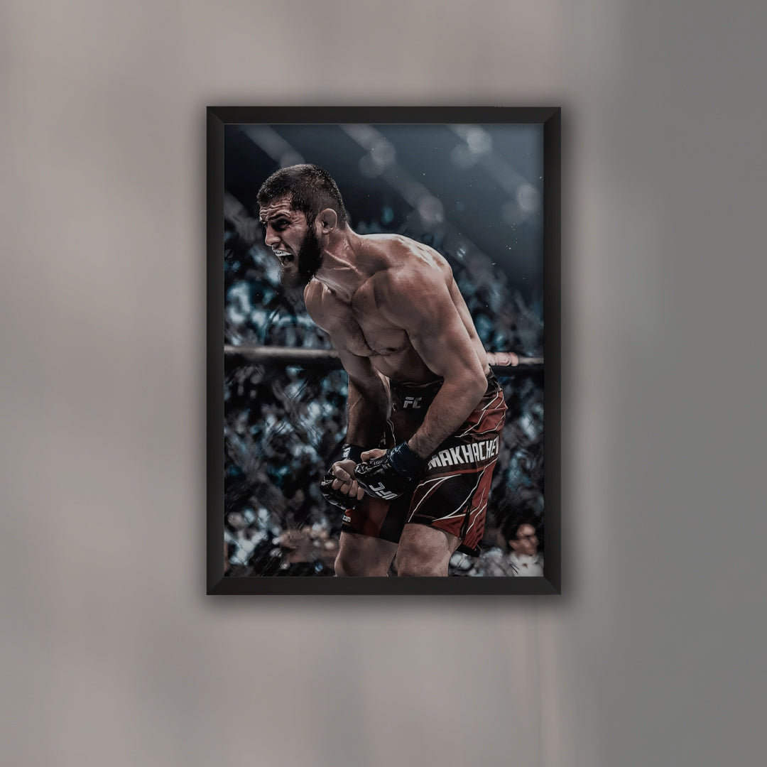 Islam Makhachev UFC Fighter Poster