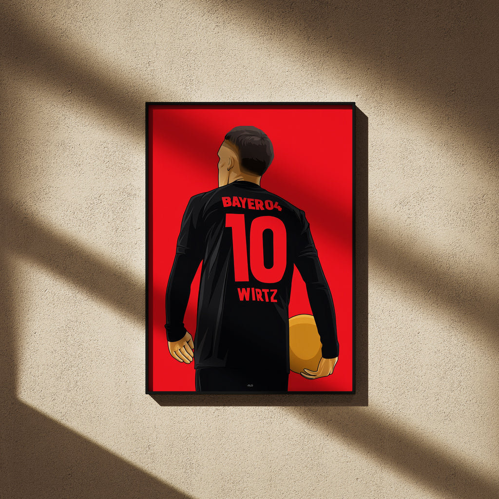 Florian Wirtz Poster - Football Poster