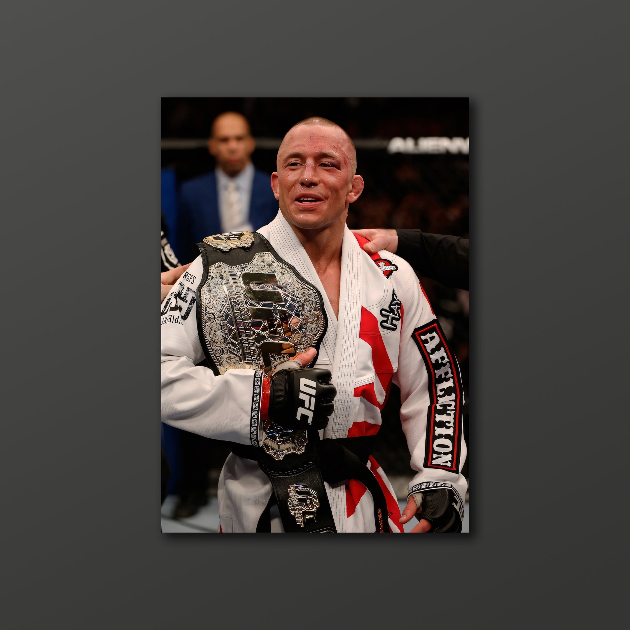 George st pierre Poster 02