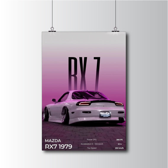 Mazda RX-7 Poster