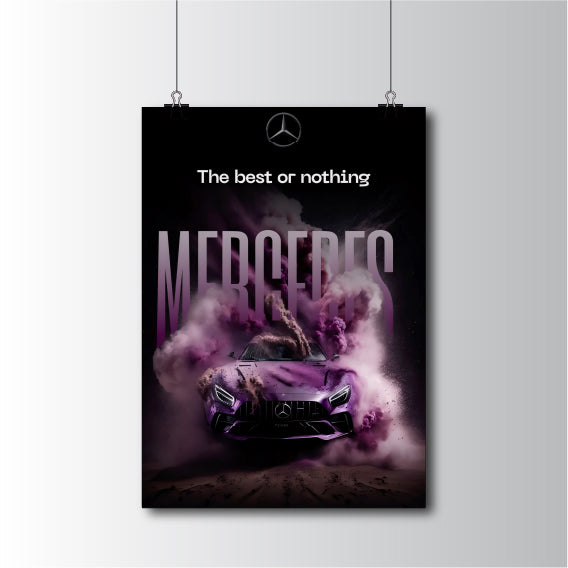 Mercedes Poster