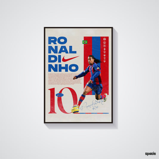 Ronaldinho Poster - Football Poster