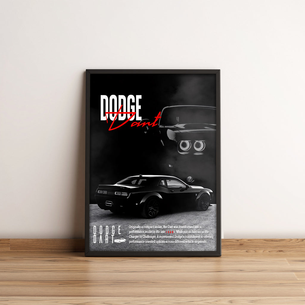 Dodge challenger - Muscle Car Poster