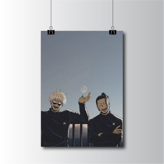 Gojo and Geto Jujutsu Kaisen Poster 01