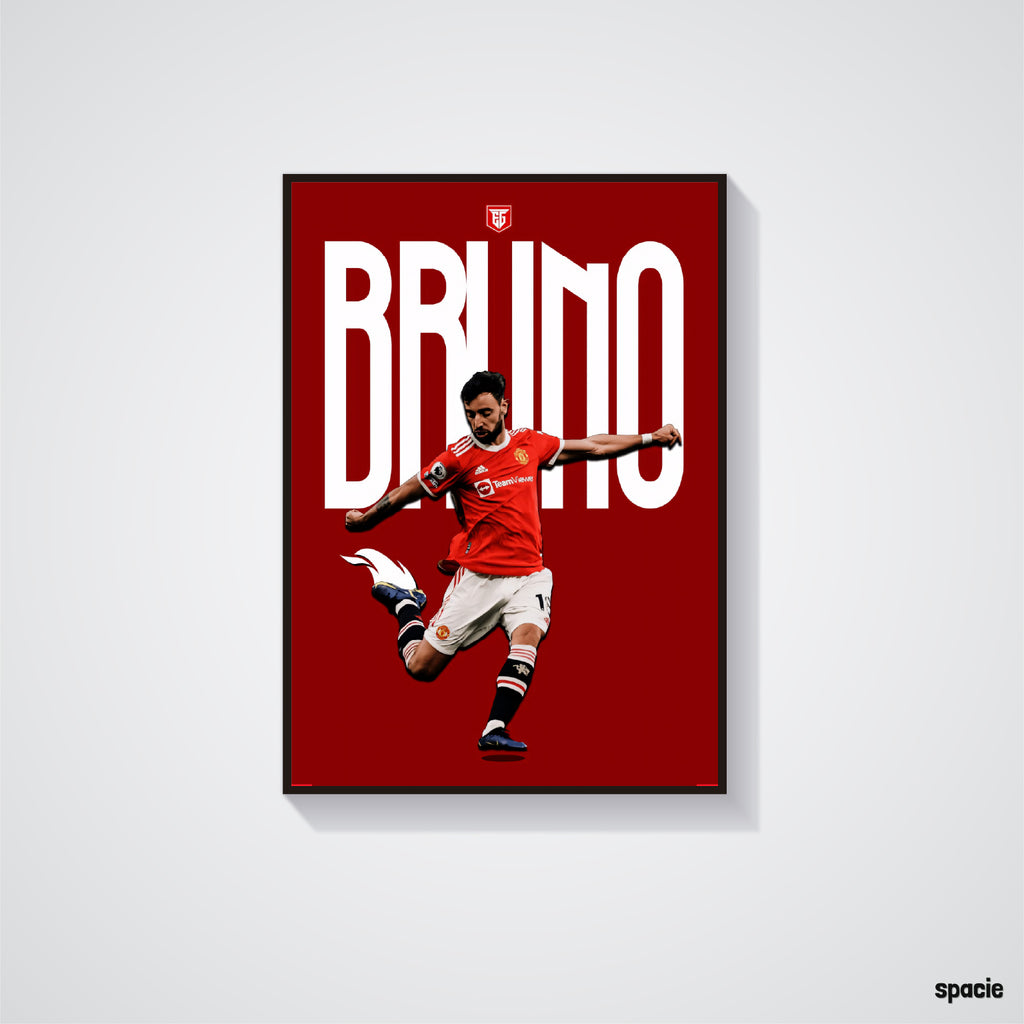 Bruno Guimarães Poster - Football Poster