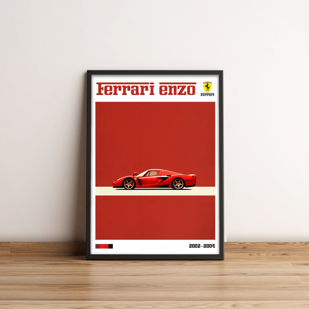Ferrari Enzo - Supercar Poster