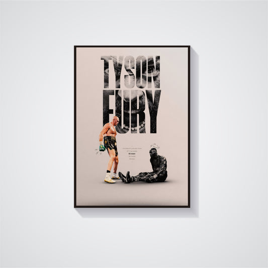 Tyson Fury Poster
