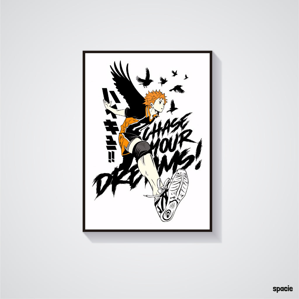 Hinata Shoyo - Haikyuu - Anime Poster