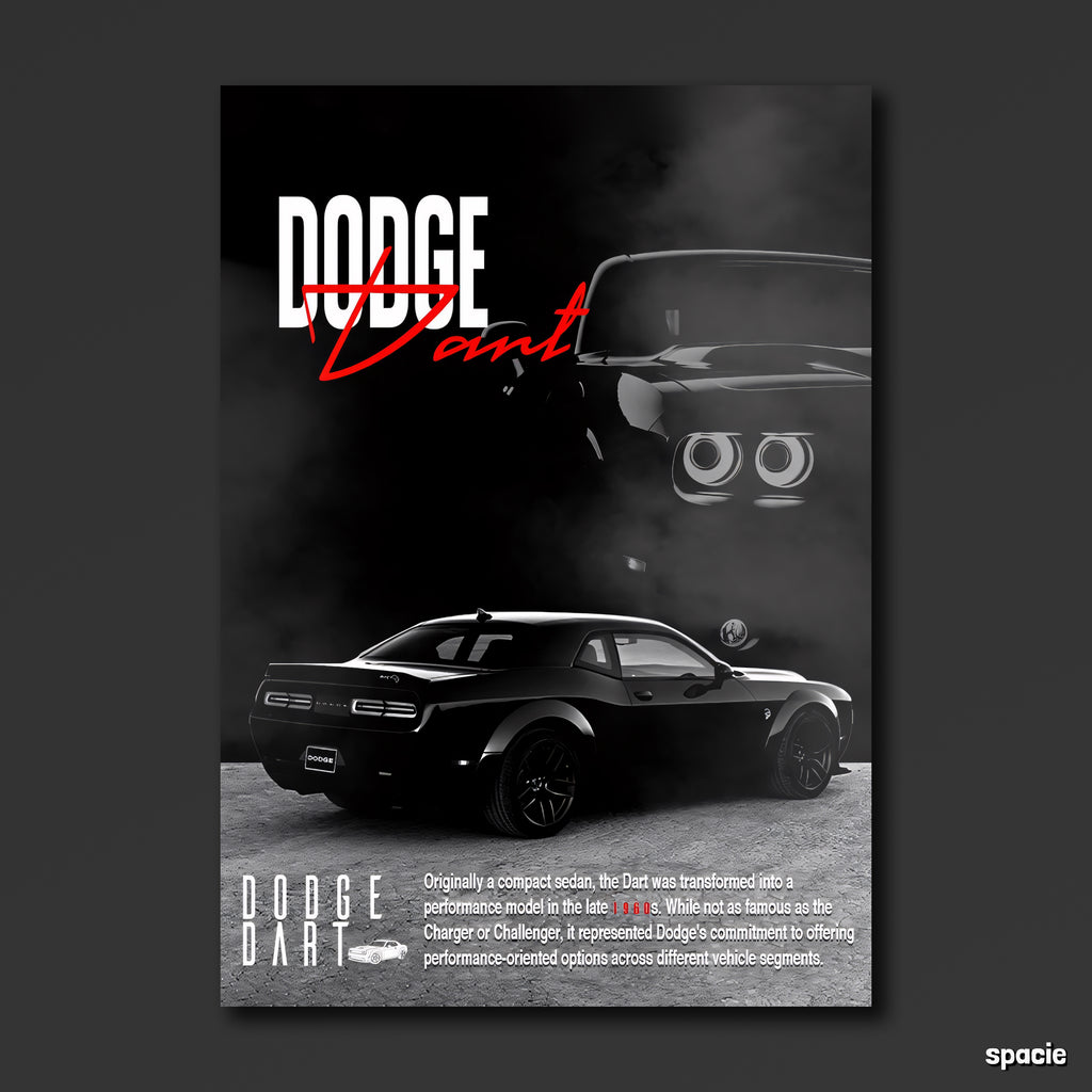 Dodge challenger - Muscle Car Poster
