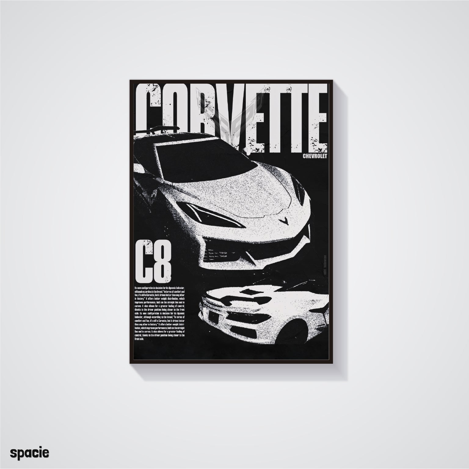 C8 Corvette - Car Posters Collection