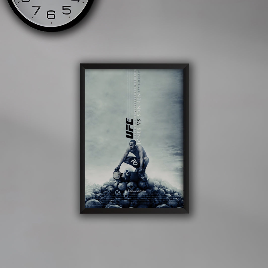 Jon Jones UFC Fighter Poster