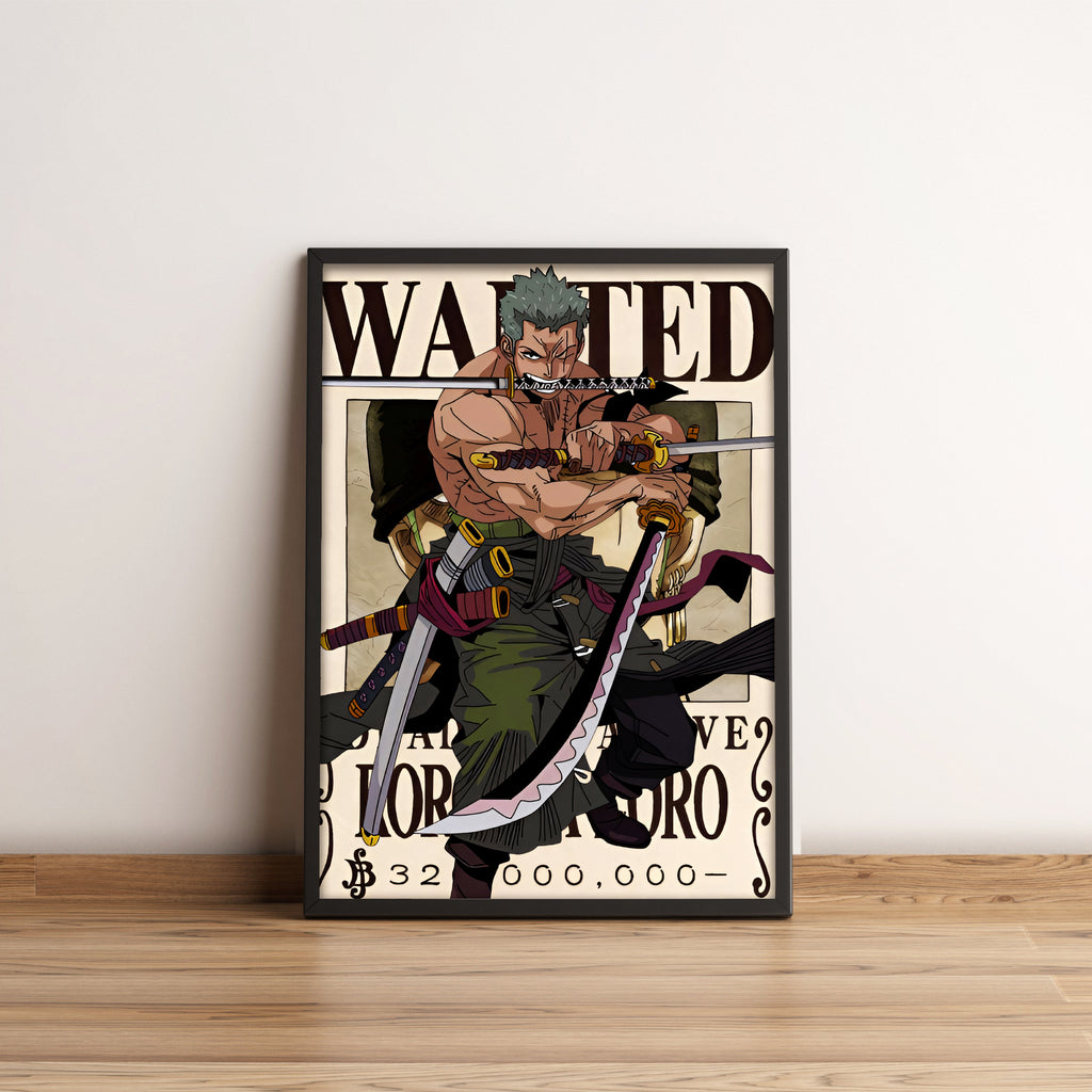 Roronoa Zoro - One piece - Anime Poster
