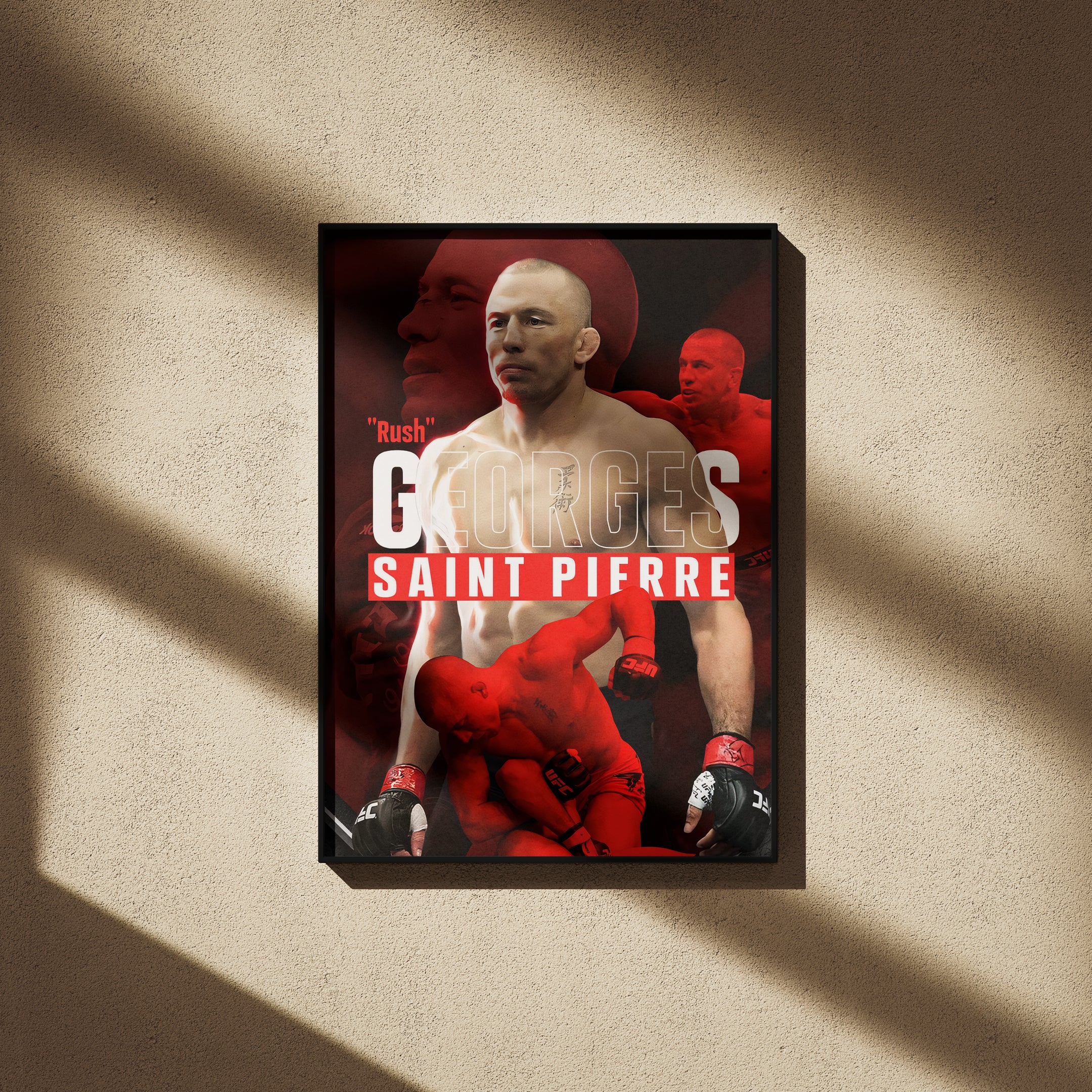 George st-pierre Poster 05