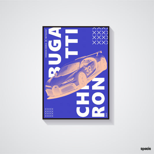 Bugatti Chiron - Sport Car Poster