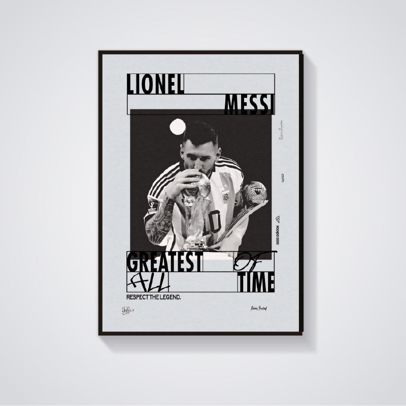 Lionel Messi Poster - Football Poster
