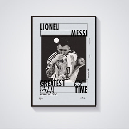 Lionel Messi Poster - Football Poster