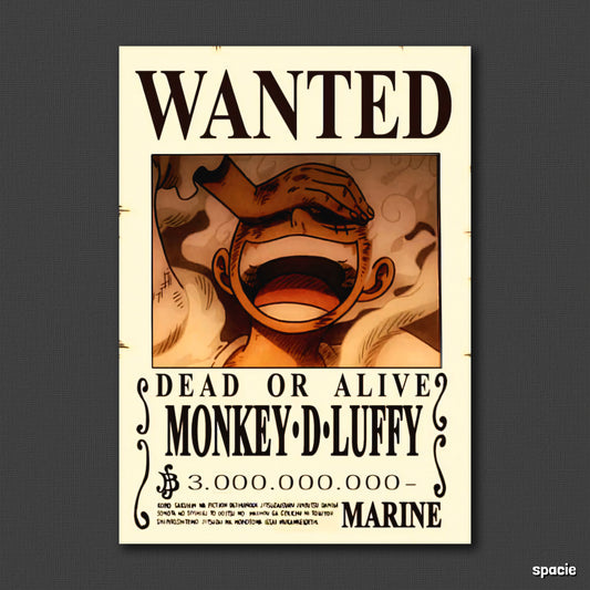 Monkey D. Luffy - One piece - Epic Anime Poster