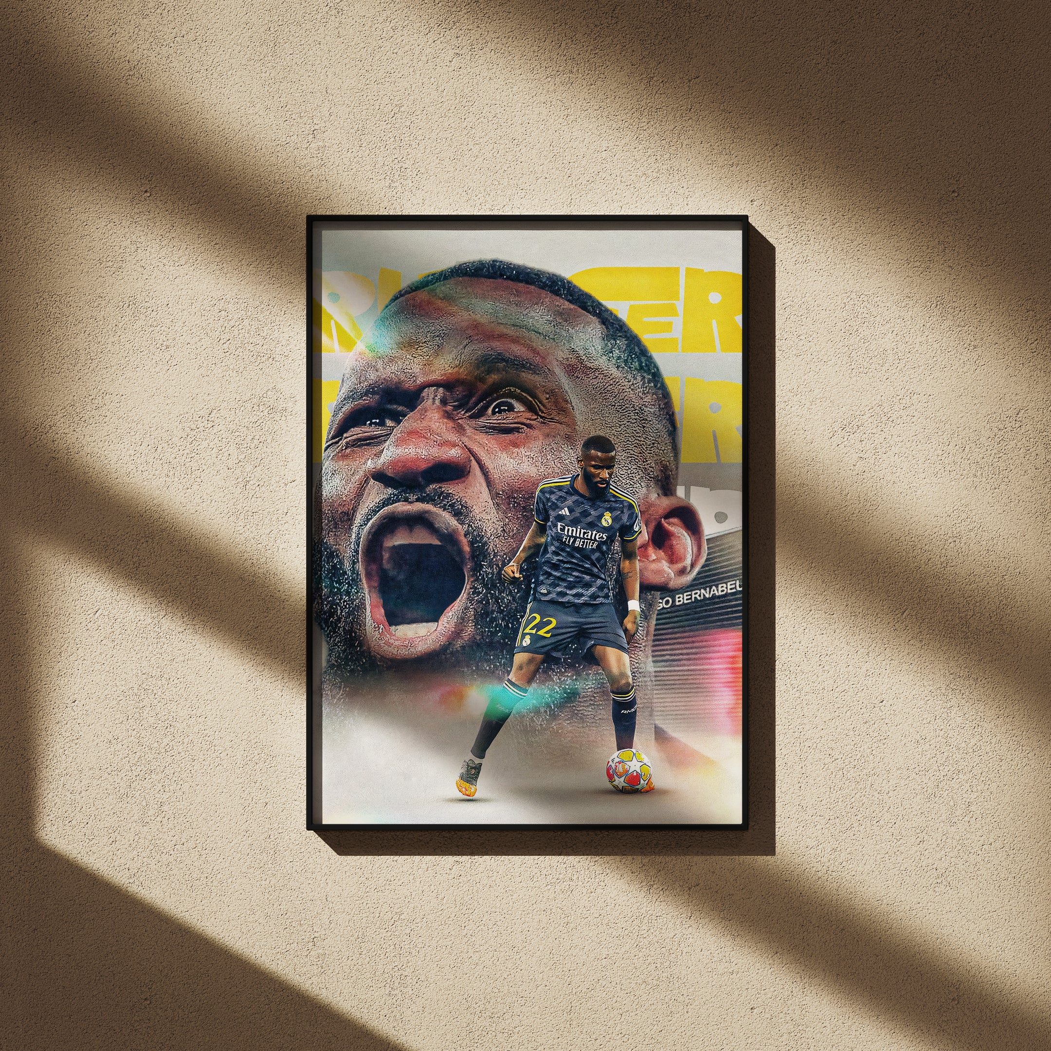 Antonio Rudiger Poster - Football Poster