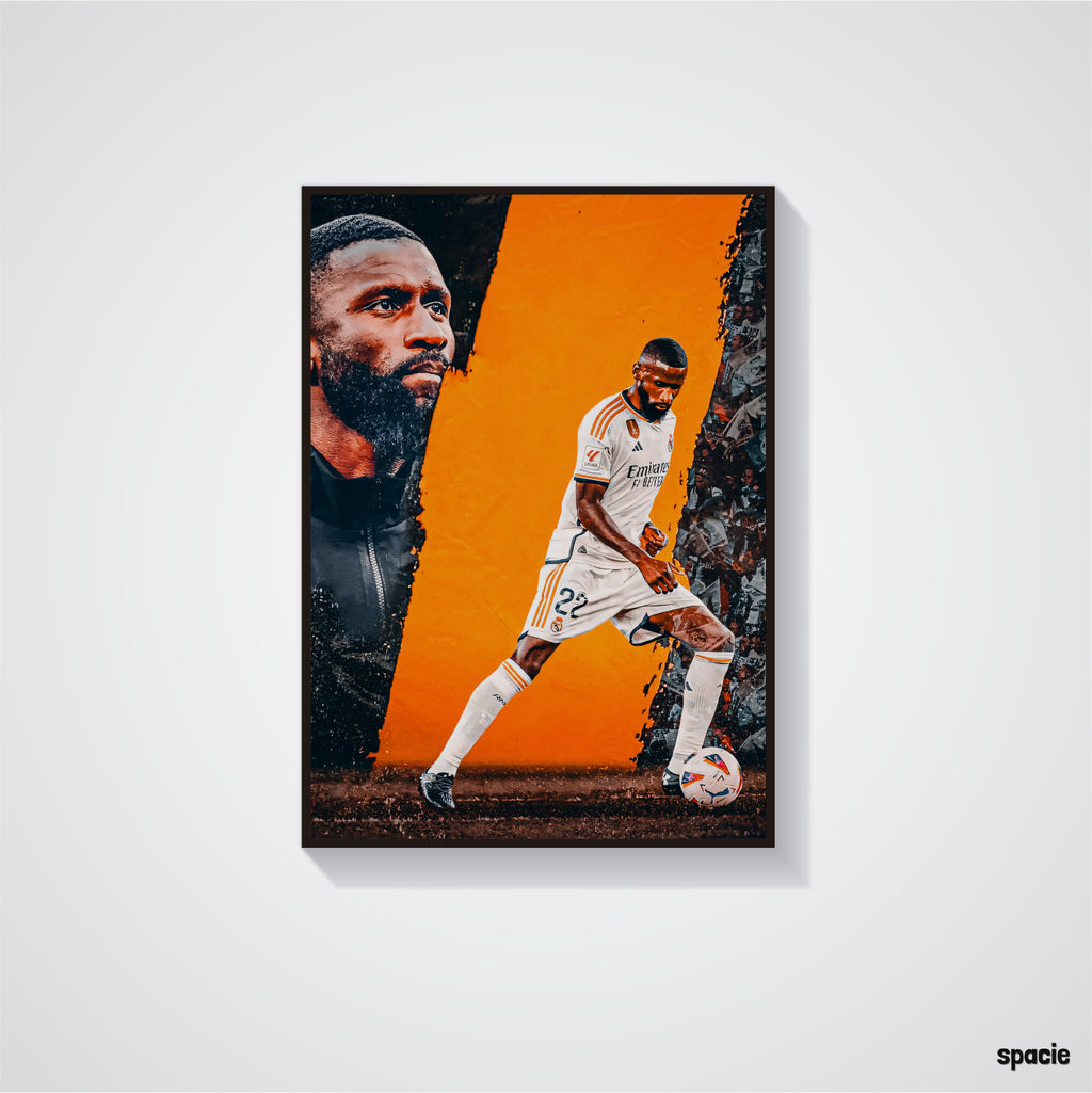 Antonio Rudiger Poster - Football Poster