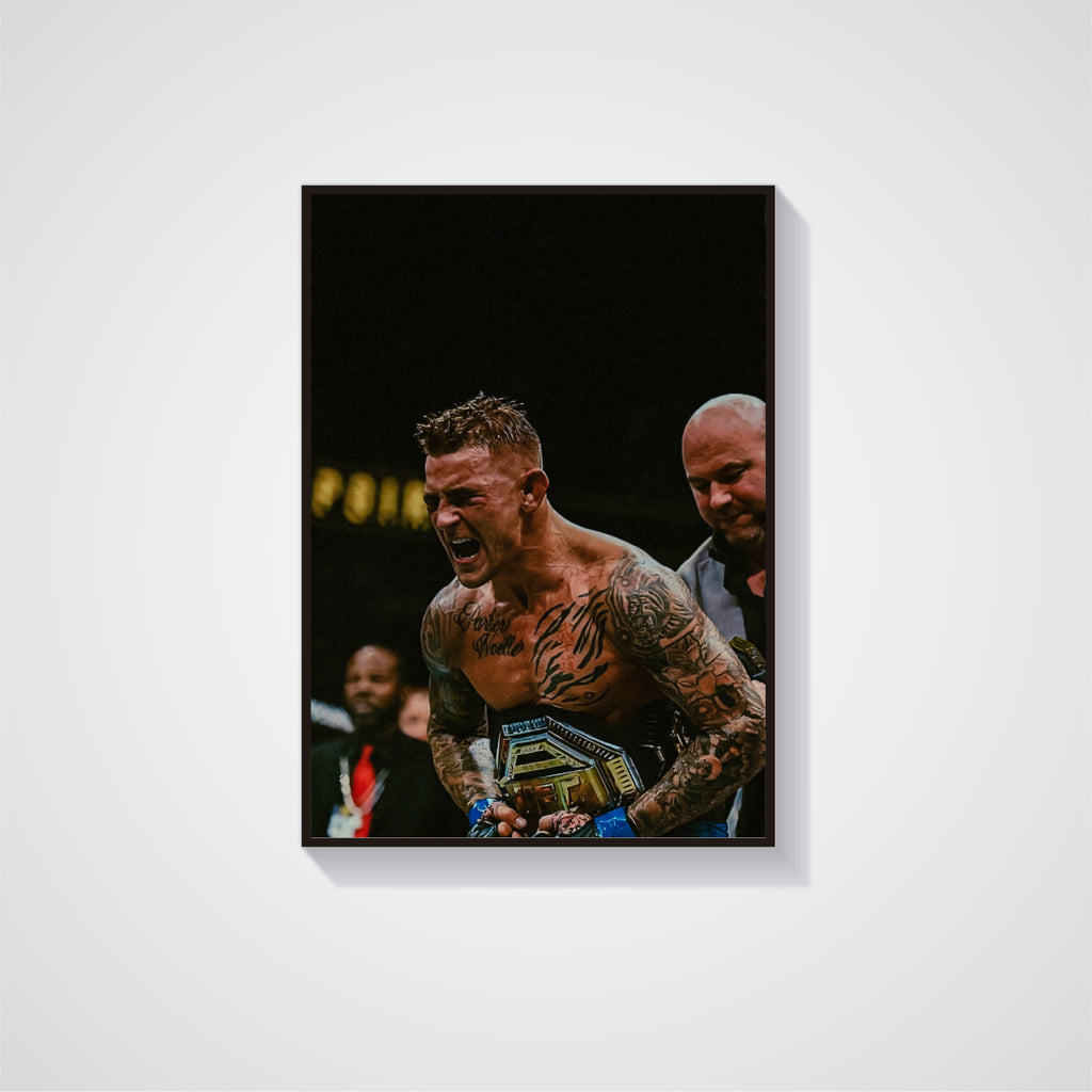Dustin Poirier Poster