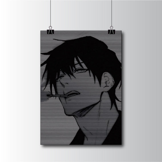 Toji Fushiguro Jujutsu Kaisen Anime Poster