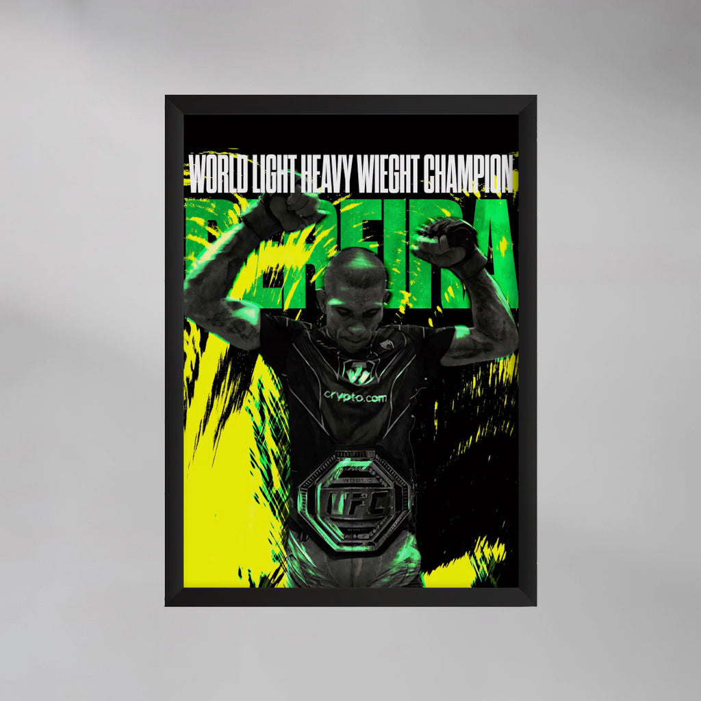 Alex Pereira UFC Fighter Poster