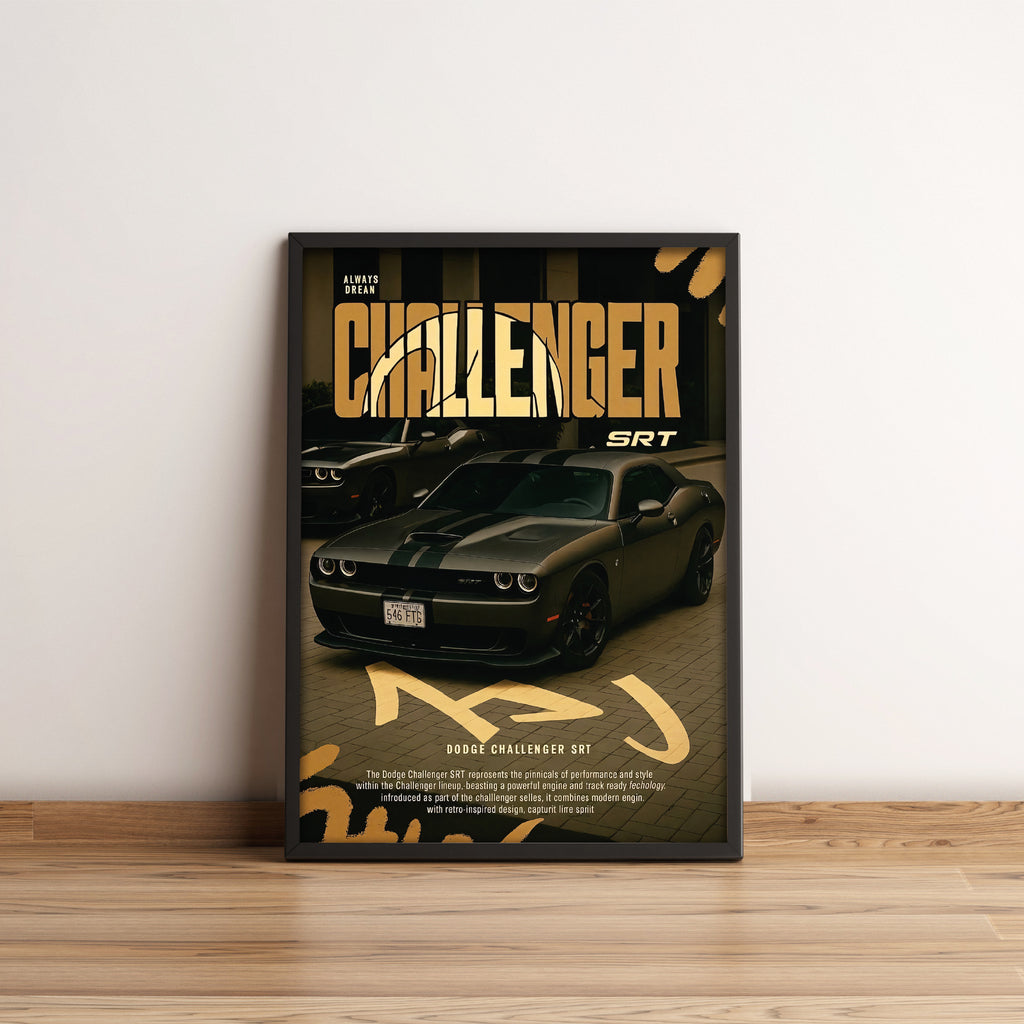 Dodge Challenger SRT  - Car Posters Collection