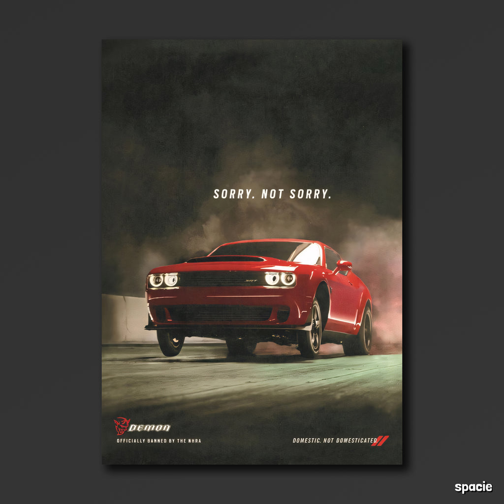 Dodge challenger - Muscle Car Poster