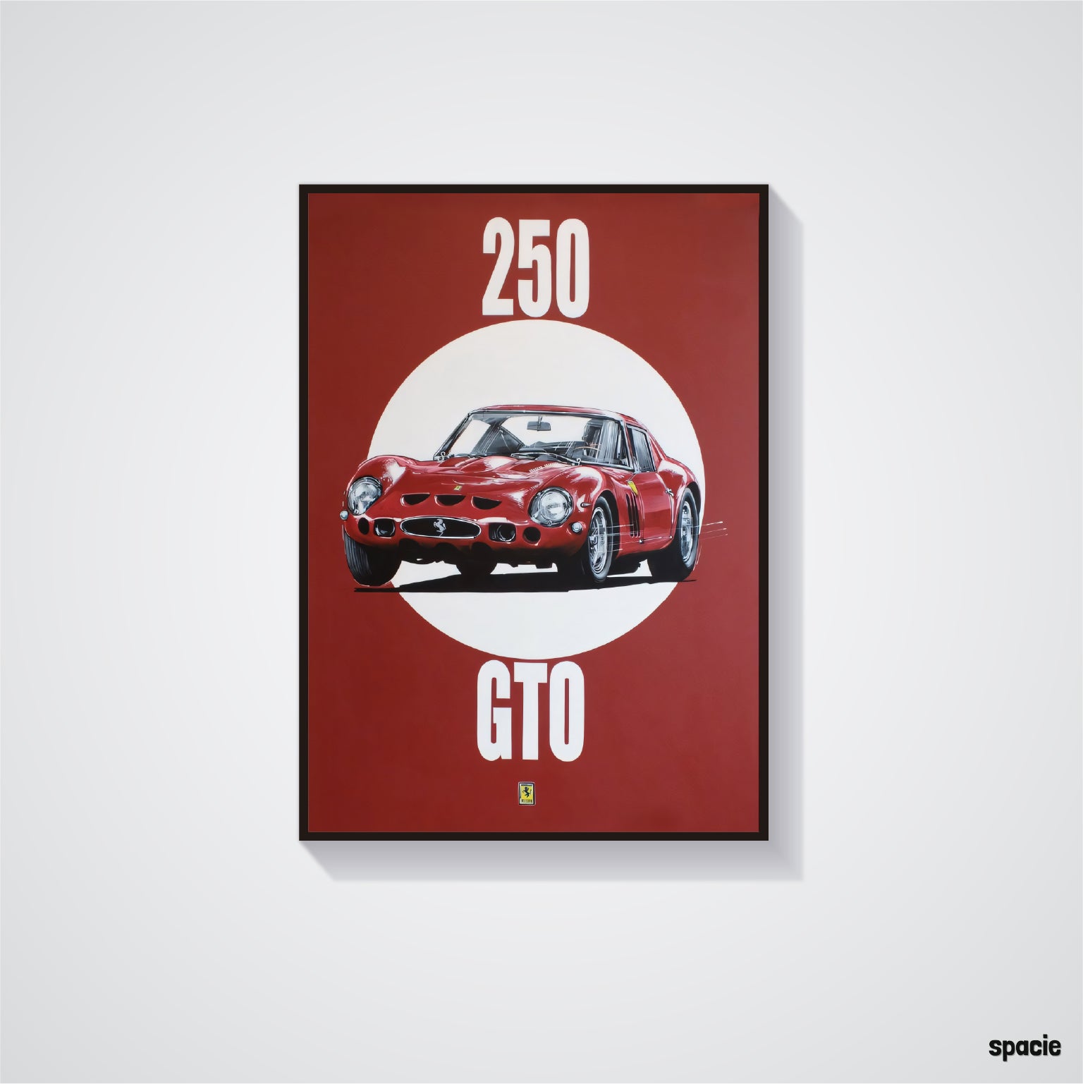 Ferrari 250 GTO - Classic Car Poster