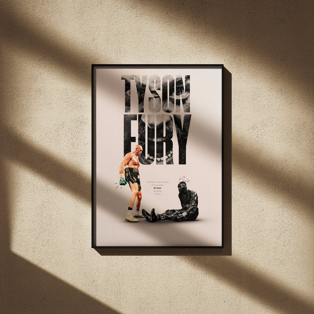 Tyson Fury Poster